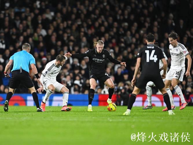 哈兰德英超百球达成福登双响连场 曼城5-4险胜富勒姆